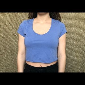 cute basic crop top
